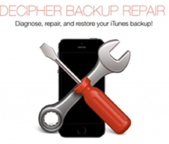 Decipher backup repair torrent